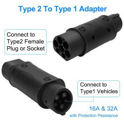 Typ 2 auf Typ 1 Adapter