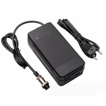 Chargeur Sortie 42V GX16 3 broches femelle 12mm scooter électrique