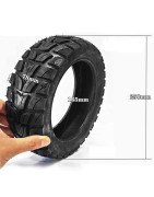 Neumático medida 10x2.75-6.5 o 70/65-6.5 Todoterreno (no necesita cámara) Tubeless (no necesita cámara de aire)