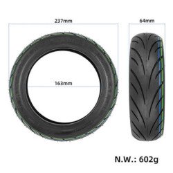 Band, maat 10x2,3-6,5, tubeless (geen binnenband nodig)