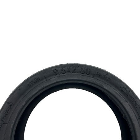 9-inch covered wheel