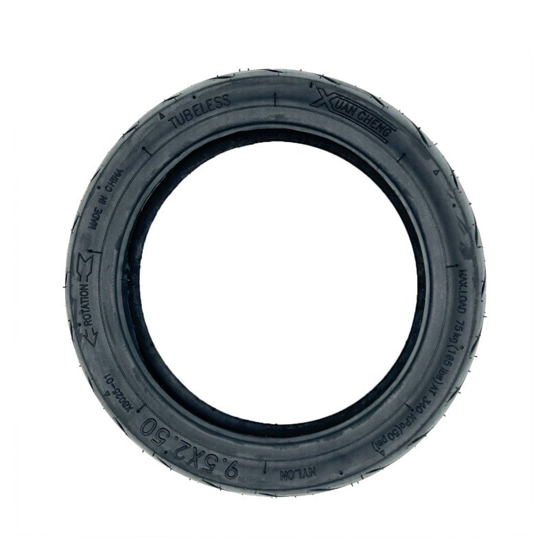 9.5x2.5-6.1 tyre for the Bongo M40 XL Connected Tubeless with gel (no inner tube required)