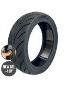 Reifen der Größe 9,5 x 2,5-6,1 für den Bongo M40 XL Connected Tubeless mit Gel (kein Schlauch erforderlich)