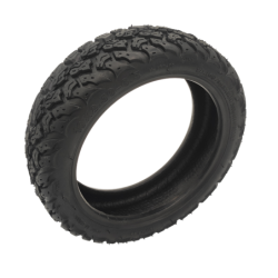 Roue avec pneu de dimensions 10x2,50-6,5 Tout-terrain (sans chambre à air) Tubeless (sans chambre à air) Pneu
