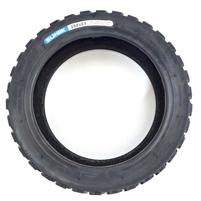 Pneu de dimensão 250x64, todo-o-terreno, para Mi 4 Ultra Tubeless (não necessita de câmara de ar)