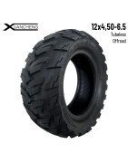 Pneumatico misura 12x4,5-6,5 fuoristrada tubeless (non necessita di camera d'aria)