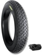 Roda com pneu para e-bike Fiido M1 FAT com câmara de ar